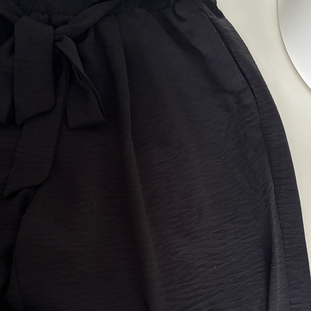 Women’s Wide Leg Tie Knot Pants - Picture 10 of 10